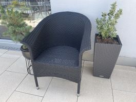 Gartensessel aus Polyrattan