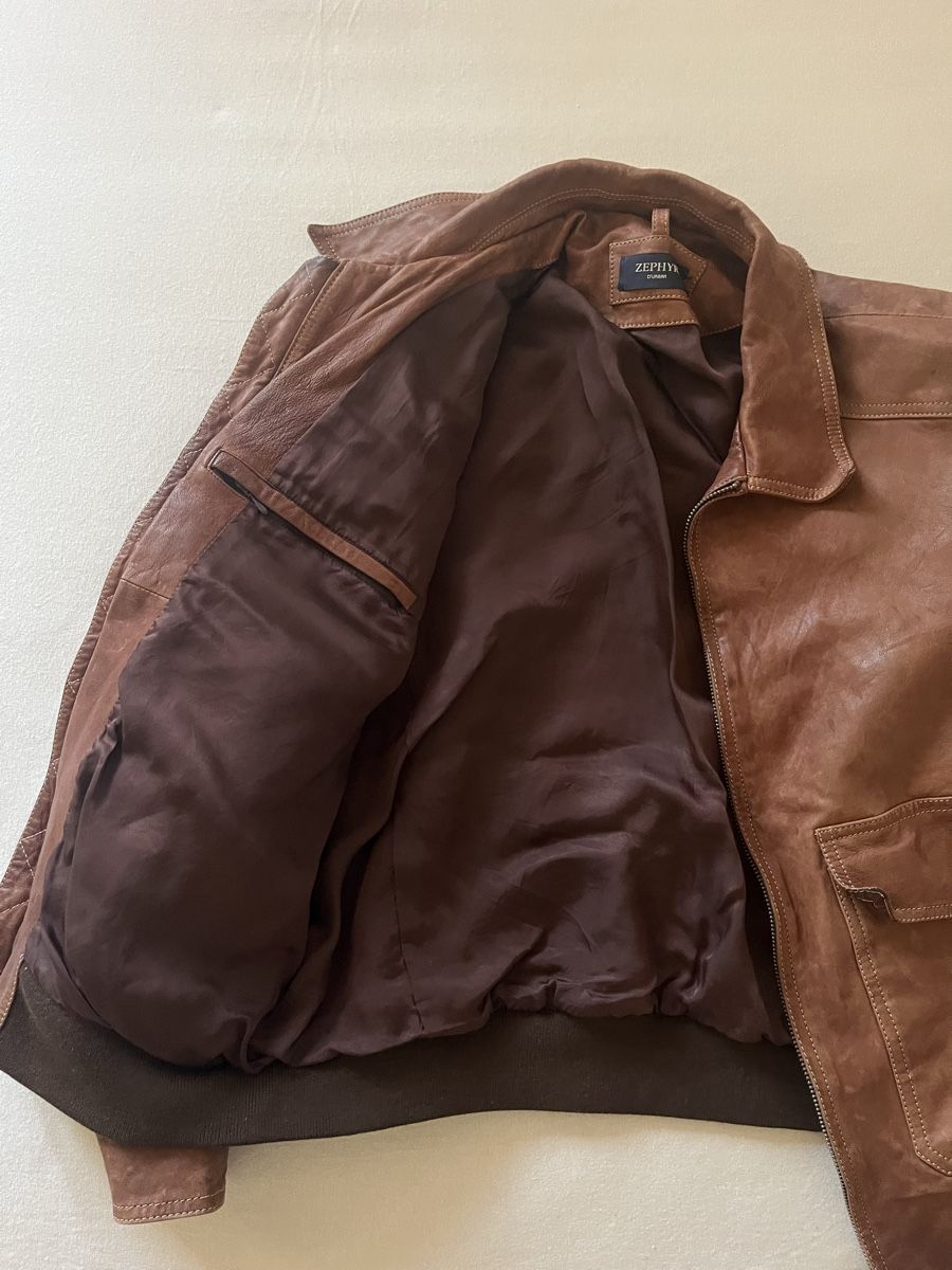 Giacche: Vintage Lederjacke Grösse S – Usato da Weinfelden venduto da nono2 1