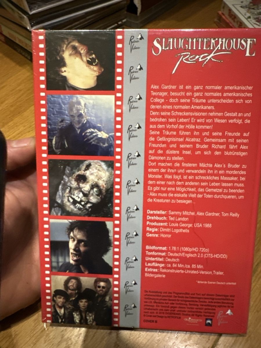 Tutti i DVDs: Slaughterhouse Rock Mediabook, OVP – Nuovo e nell'imballaggio originale da Benken ZH venduto da Audi-erich 1