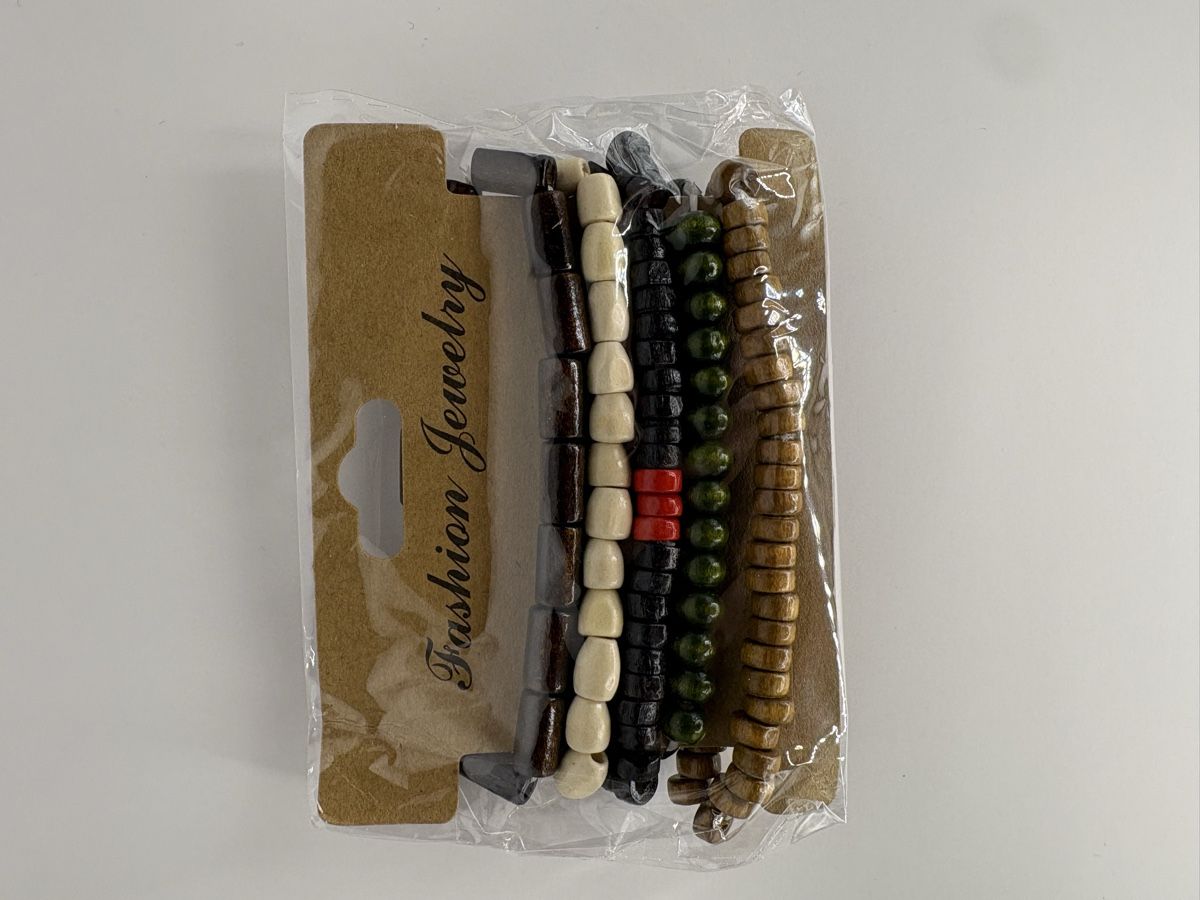 Armbänder & -reifen: Restposten 25 Stück Holzperlen Armbänder – Neu und originalverpackt aus Güttingen von jos_787s 5