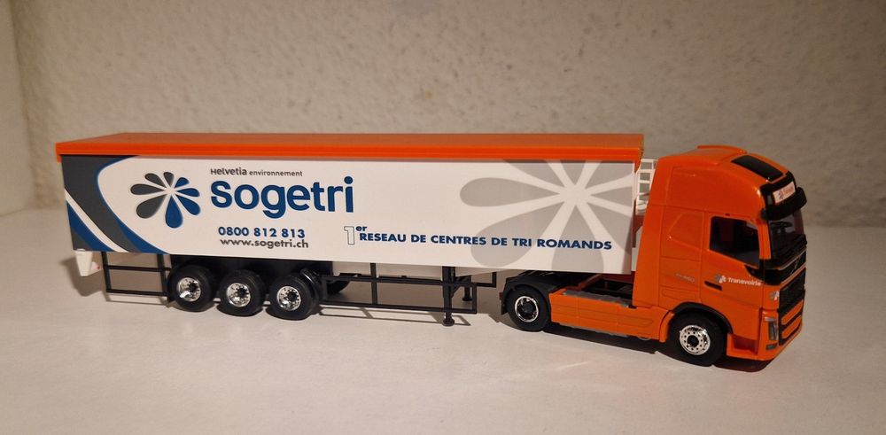 Sattelschlepper "Transvoire Sogetri", AWM, HO 1