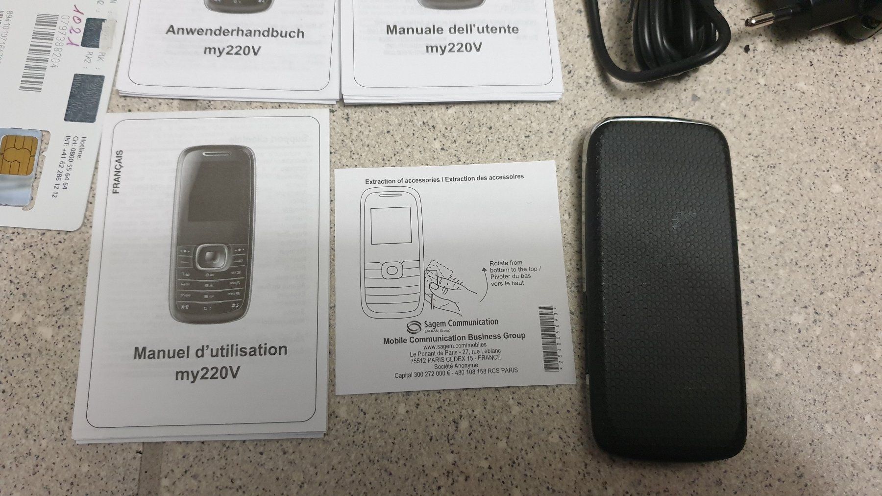 Swisscom Telefoni cellulari / Smartphones: Swisscom Mobiltelefon my220V – Usato da Stäfa venduto da Supertramp73 3