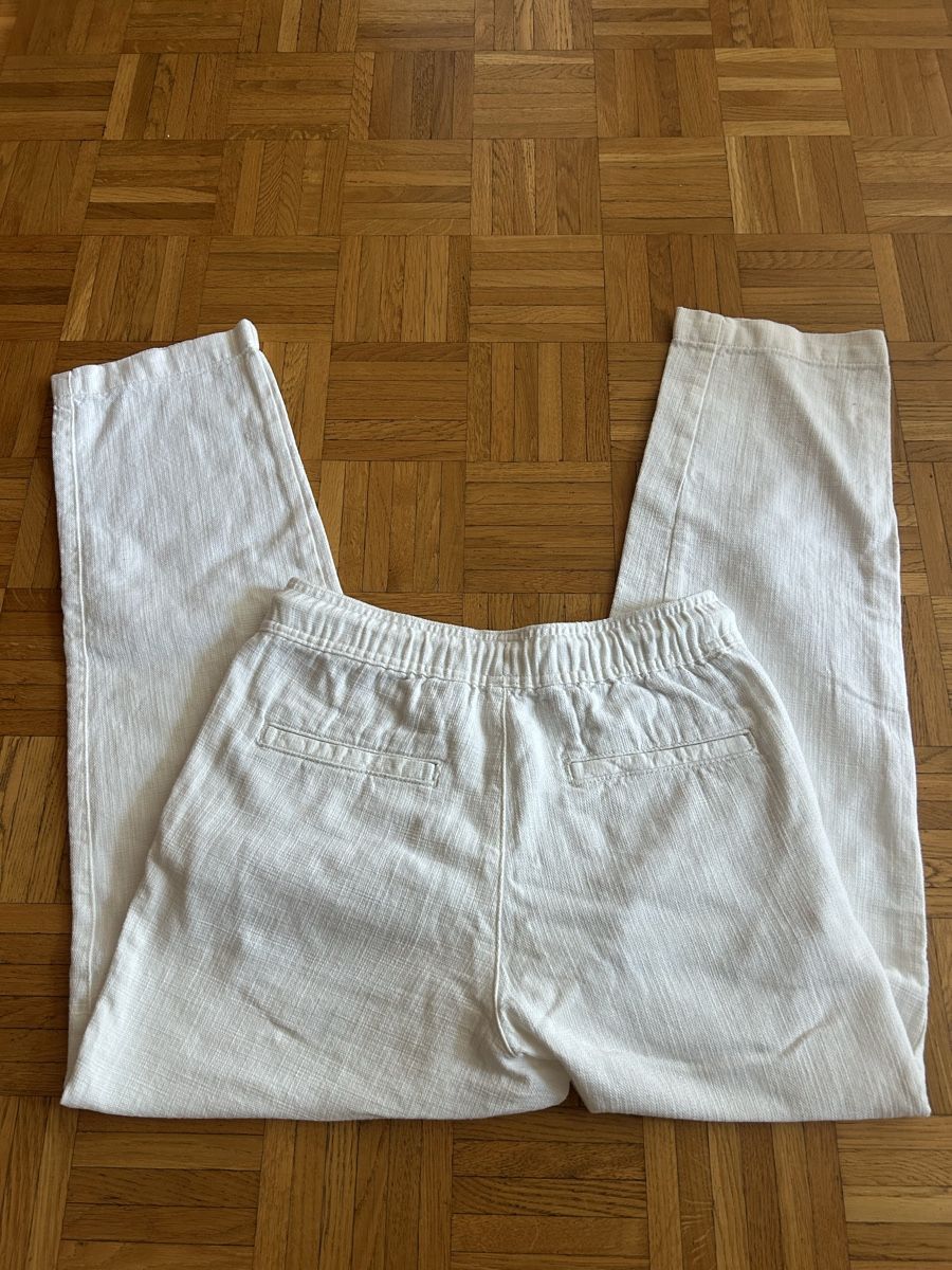 Zara Hosen: Pantalon ZARA blanc coton – Neu (gemäss Beschreibung) aus Grand-Lancy von eli_x5k9 2
