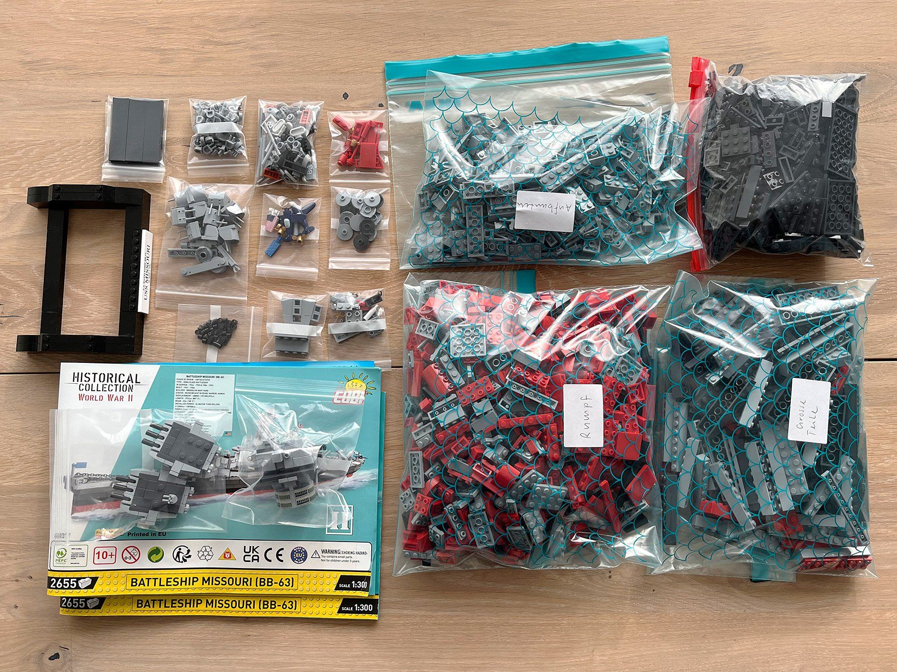 Cobi Kit di costruzioni: Cobi Missouri Battleship – Usato da Münchenstein venduto da tschifri 2
