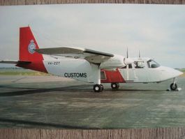 Australischer Zoll Costoms Britten-Norman BN-2 VH-ZZT