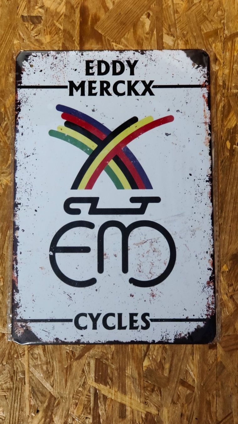 Insegne: Blechschild Eddy Merckx – Nuovo e nell'imballaggio originale da Wangen SZ venduto da Charlie_Firpo