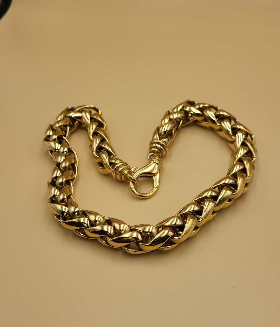 Catenine: Wunderschönes Massiv Goldige Collier – Usato da Wald ZH venduto da SwissPawnshop