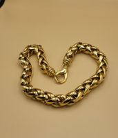 Wunderschönes Massiv Goldige Collier
