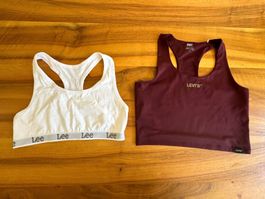2er Pack Sport Bustier Lee & Levi's, Gr. M/L wie NEU