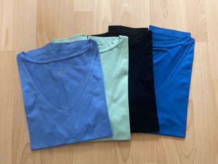 4er Pack Damen T-Shirts Grösse M