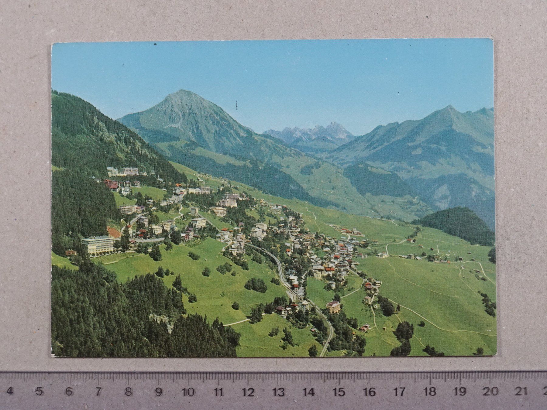Cartoline postali: Leysin, 1973 – Usato da Lenzburg venduto da fh1