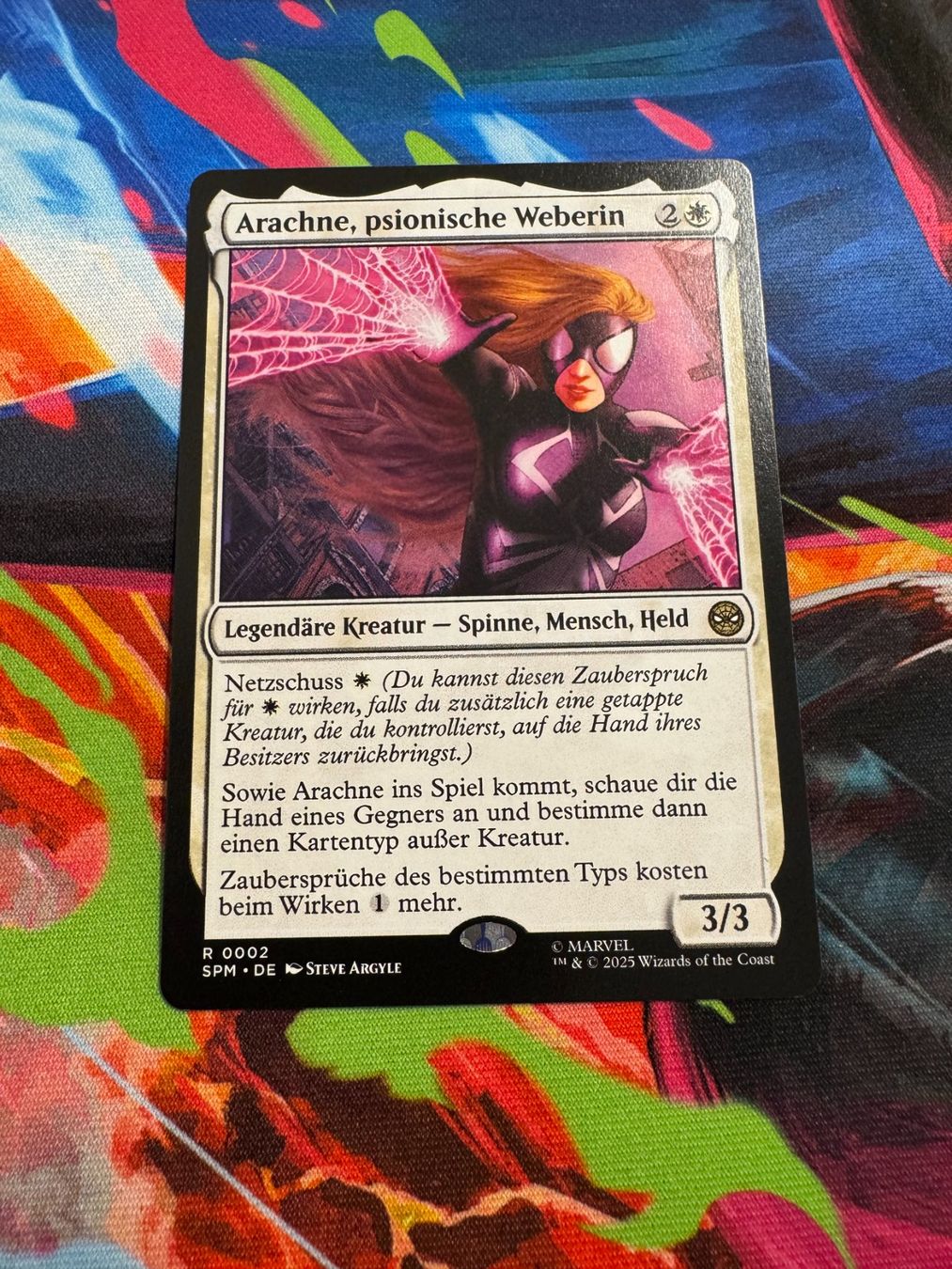 Magic The Gathering Carte collezionabili: Arachne, psionische Weberin - Marvel's Spider-Man - Magic – Nuovo (secondo la descrizione) da Bülach venduto da Pfrenzel
