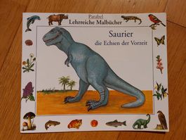 Kleines Malbuch Dinosaurier
