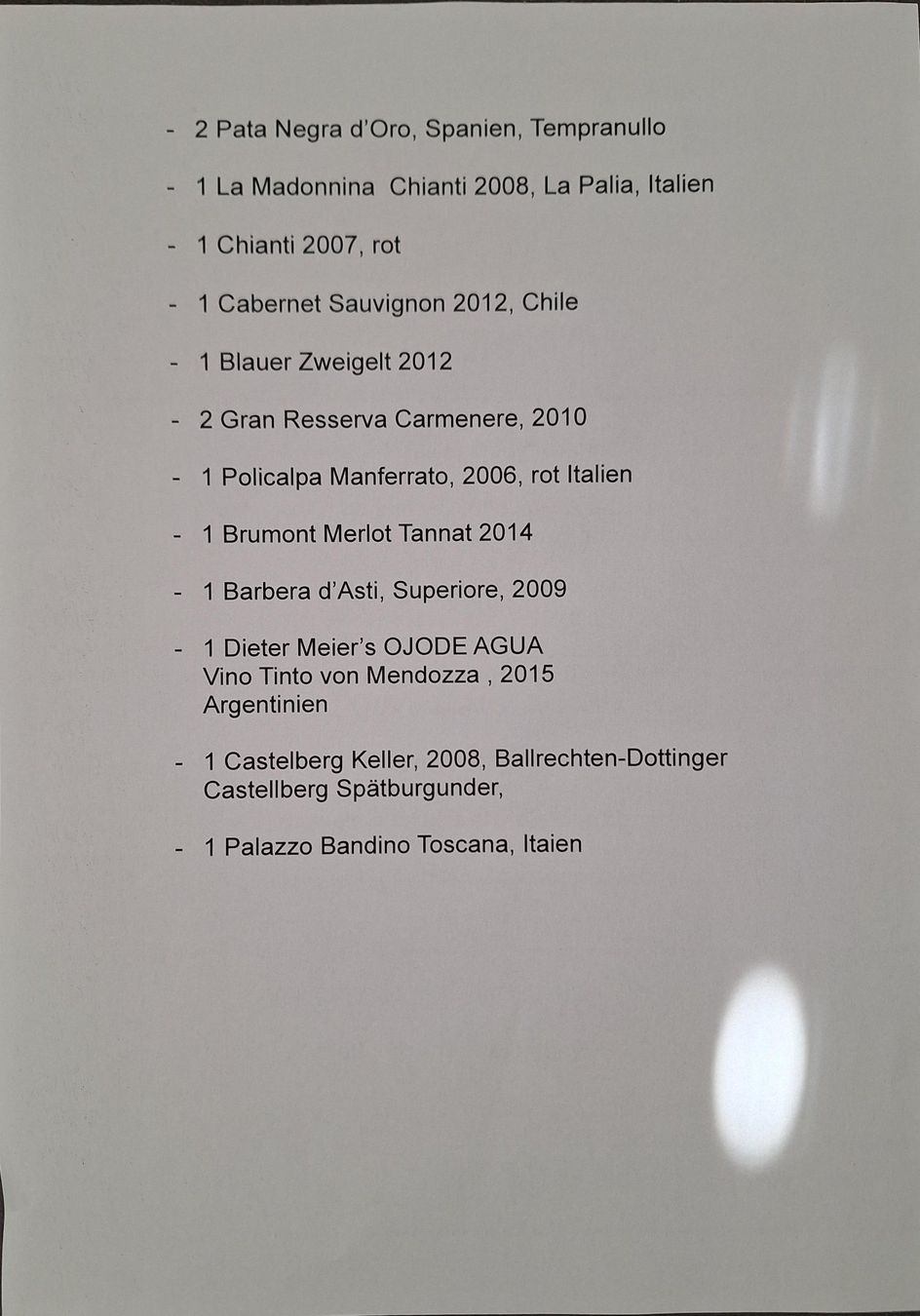 Vino: Diverse Weine gemäss Liste – Usato da Oberwil BL venduto da Julia5 1