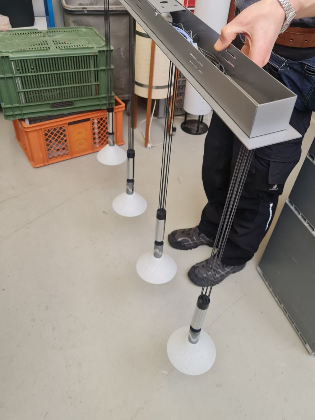 Kronleuchter & Deckenlampen: Deckenleuchte für Esstisch – Gebraucht aus Degersheim von Tosam_Degersheim 3