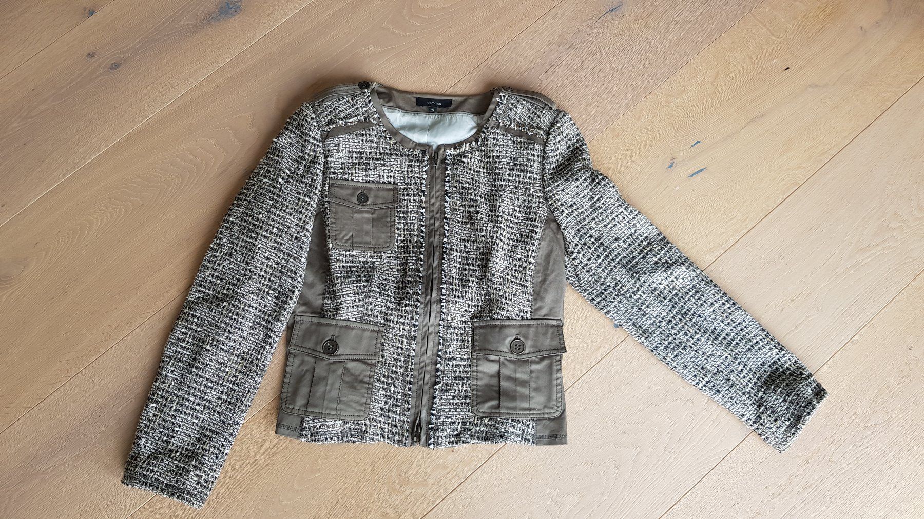 Comma Jacken: Comma Jacke Gr. 38 Bouclet gefüttert – Gebraucht aus Rapperswil SG von Mucki08
