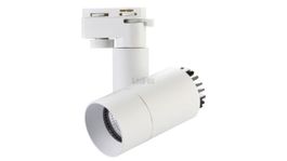 LED 1-Phasen Schienenstrahler AC COB 8W 3000K Weiss