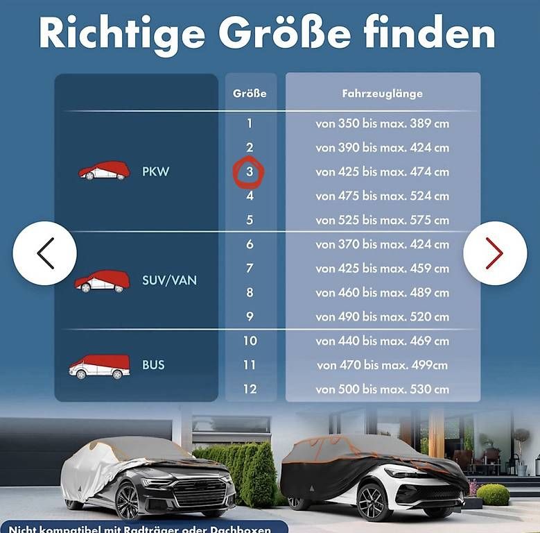 Coperture: Auto Halbgarage / Hagelschutz – Nuovo e nell'imballaggio originale da Unterengstringen venduto da _Janina_ 1
