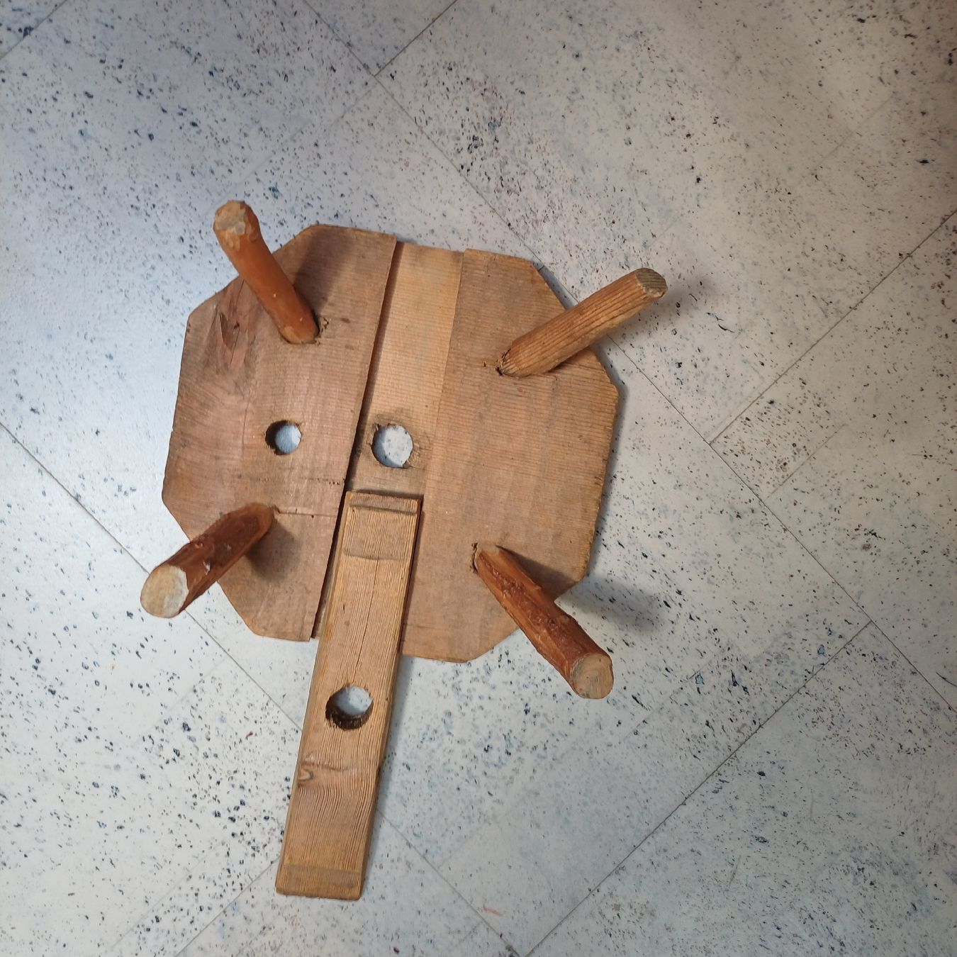 Hocker: Antikes Schemeli – Gebraucht aus Trimmis von grrose 2