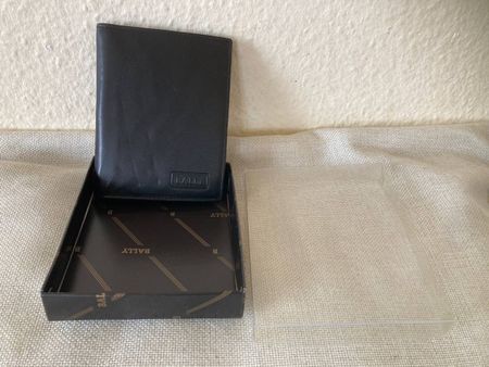 Bally Geldbeutel Portmonnaie Geldbörse Leder neu