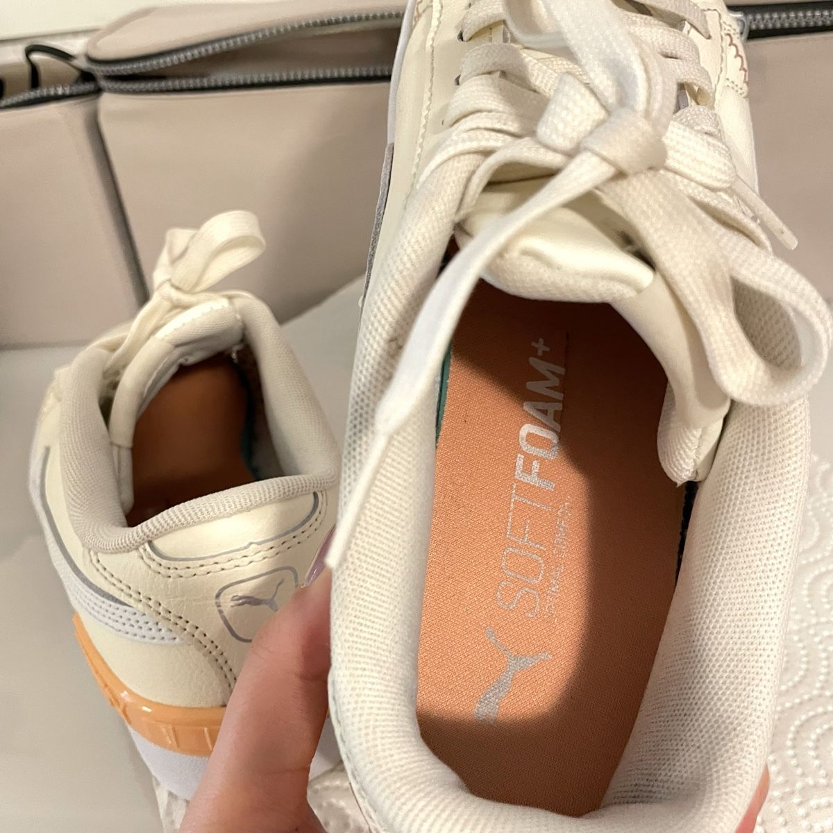 Puma Scarpe da donna: wie NEU: Puma Jada Sneaker beige Gr.39 – Nuovo (secondo la descrizione) da Bellach venduto da Dreamer2501 6