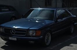 Mercedes-Benz Sec 350 Coupè Blu Anno 1983 Ottime Condizioni