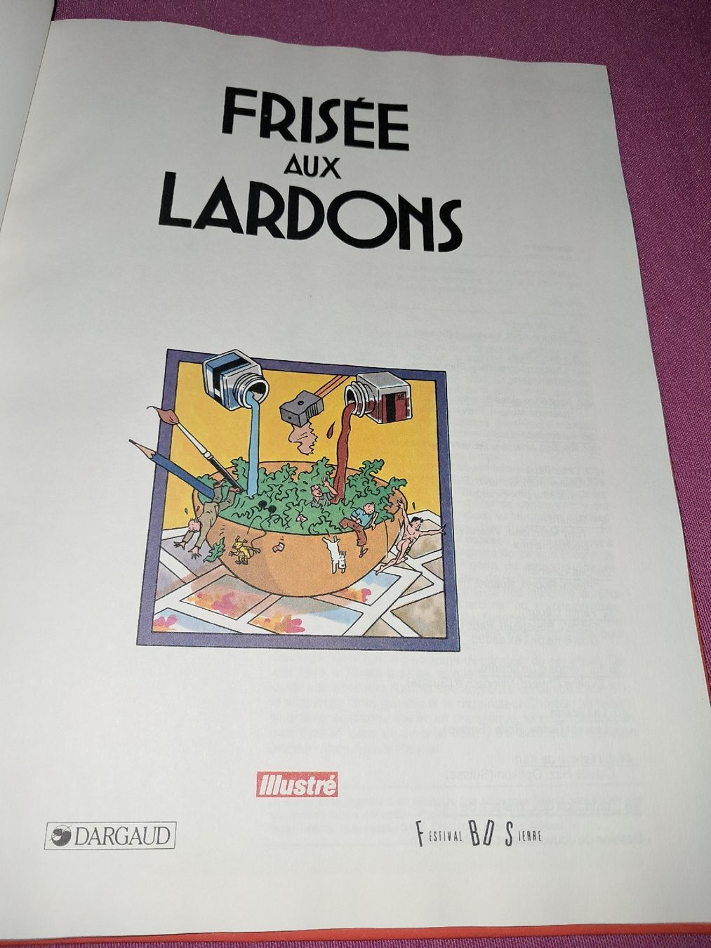 Fumetti: Bd Frisee aux lardons – Usato da Le locle venduto da juliensaran 1