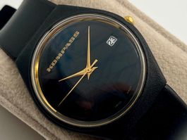 Kompass Armbanduhr Swiss Made Quarz