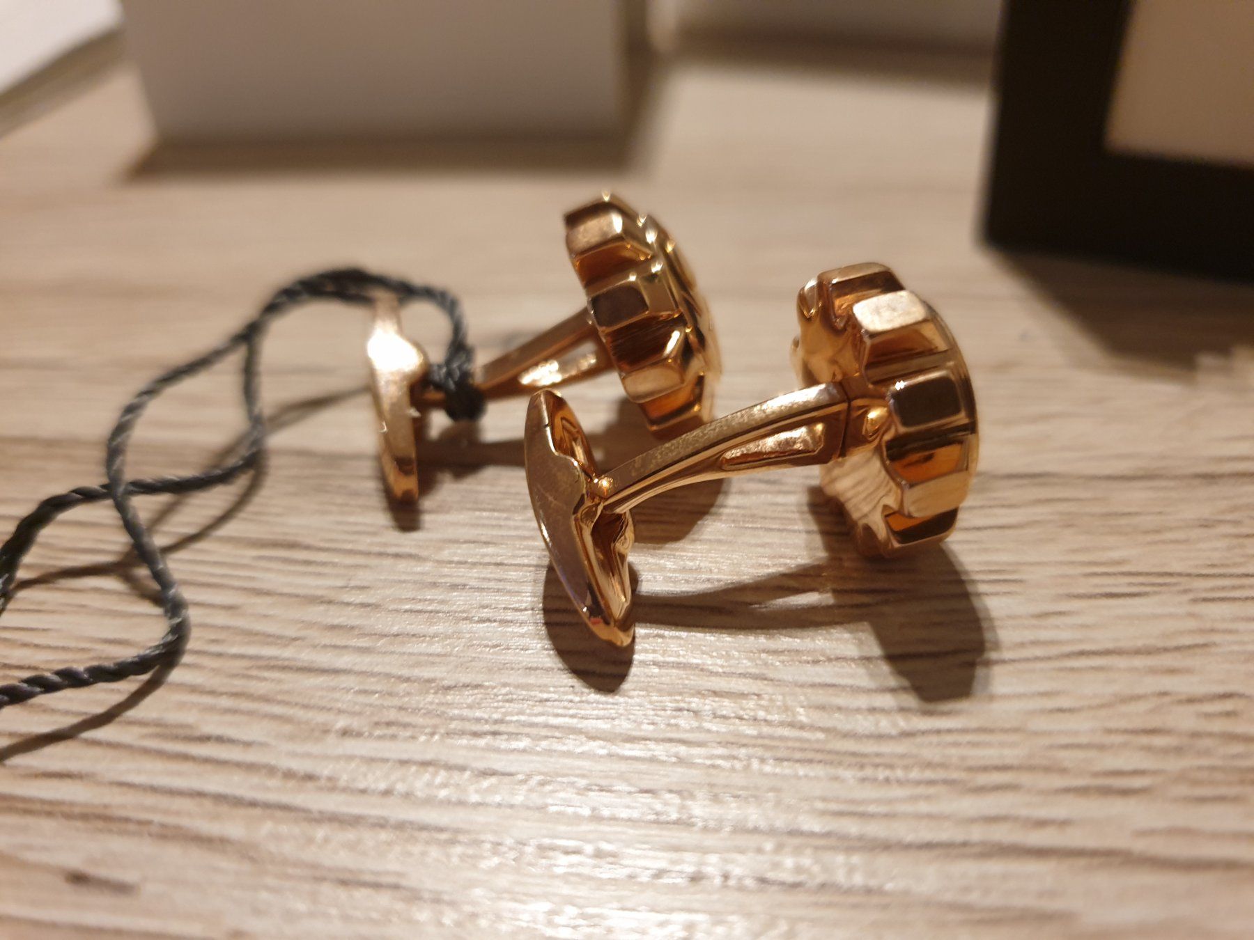 Gemelli: Boutons de manchette SAINT HONORE Paris Neufs – Nuovo e nell'imballaggio originale da Coppet venduto da patgigi 6