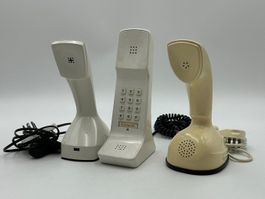 Gfeller Telefone 3 Stk - Vintage Design - Sammlung