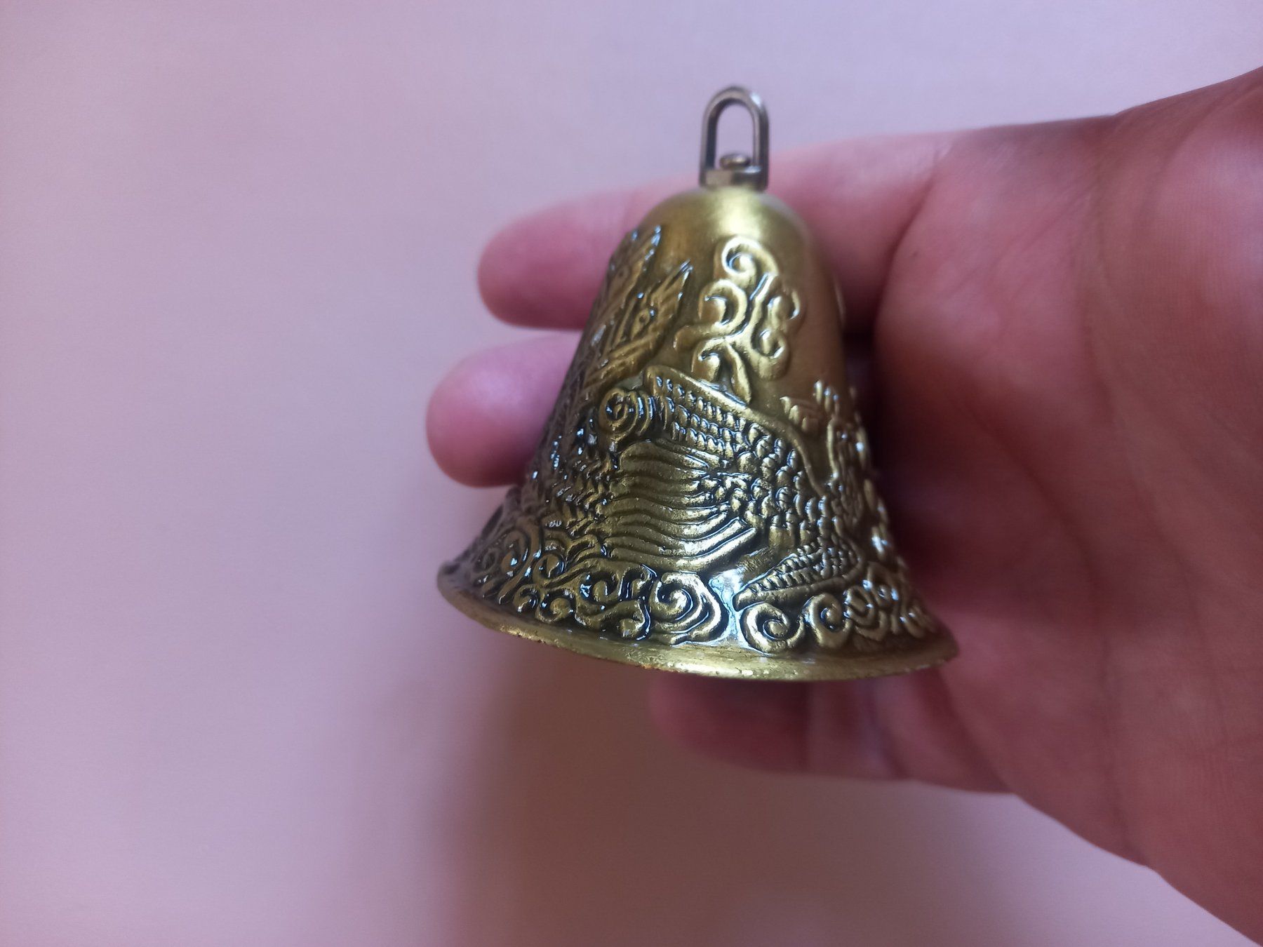 Campanacci mucche: 5x Glocke chinesischen Stil antiken Messing - Cloche – Nuovo e nell'imballaggio originale da Bremblens venduto da LOVA-MUSICA-SHOP