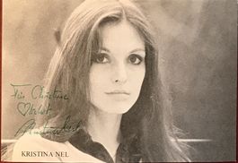 Kristina Nel Autogramm signiert Foto 10x15cm