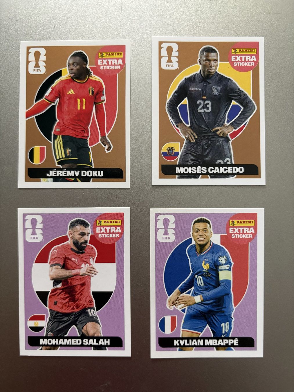 Panini Carte collezionabili: Panini Extras - 4er Set – Nuovo (secondo la descrizione) da Winterthur venduto da jsoll1