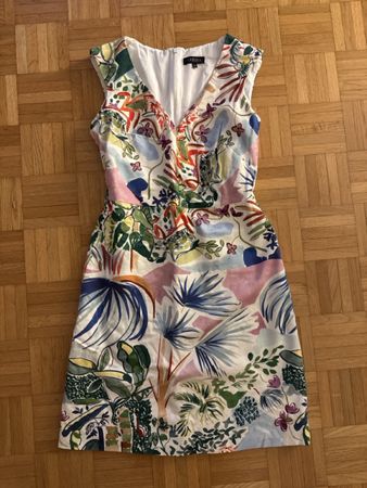 Carol Paris Floral Dress 34/36