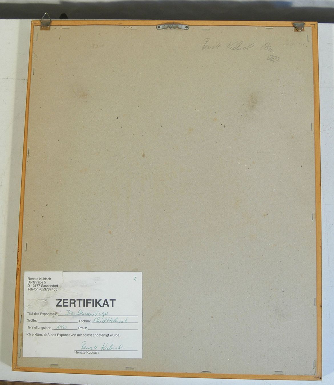 Foto & Immagini: Renate Kubiol Die Sternensänger Schichttechnik – Usato da Herisau venduto da Wisen 5
