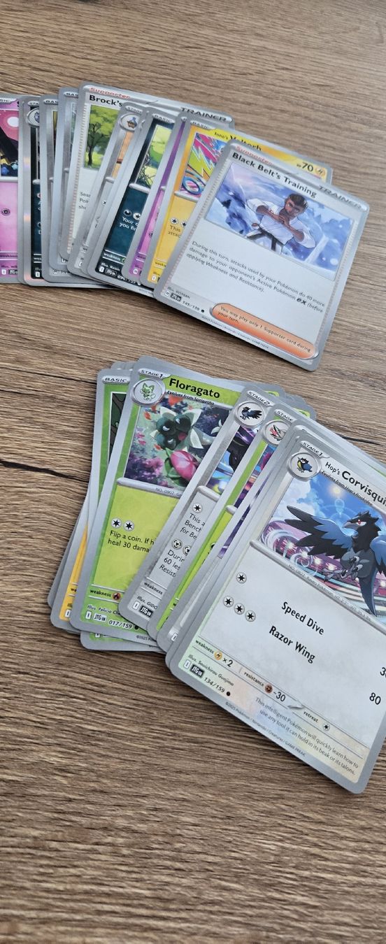 Pokémon Carte collezionabili: 57 stk. Pokemon Karten Bundle - Floragato & Corvisquire Glit – Usato da Neuenhof venduto da archia 1