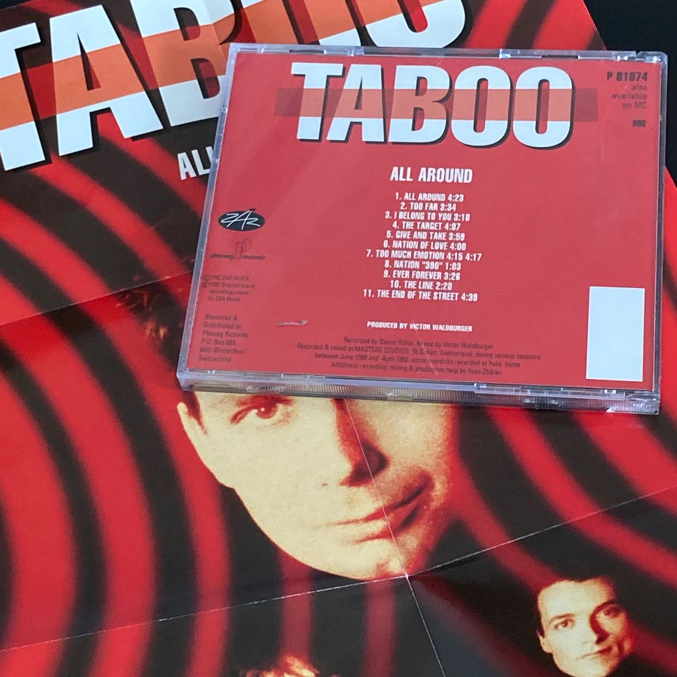 CD: Taboo - All Around | Swiss Synth-Pop – Usato da Bern venduto da Ntsamina 1