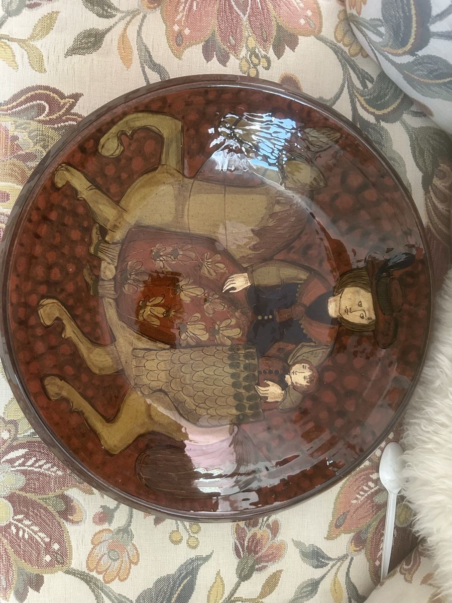 Piatti: Hans Schneider Keramikteller 32 cm – Usato da Herbriggen venduto da Sehrazade 7