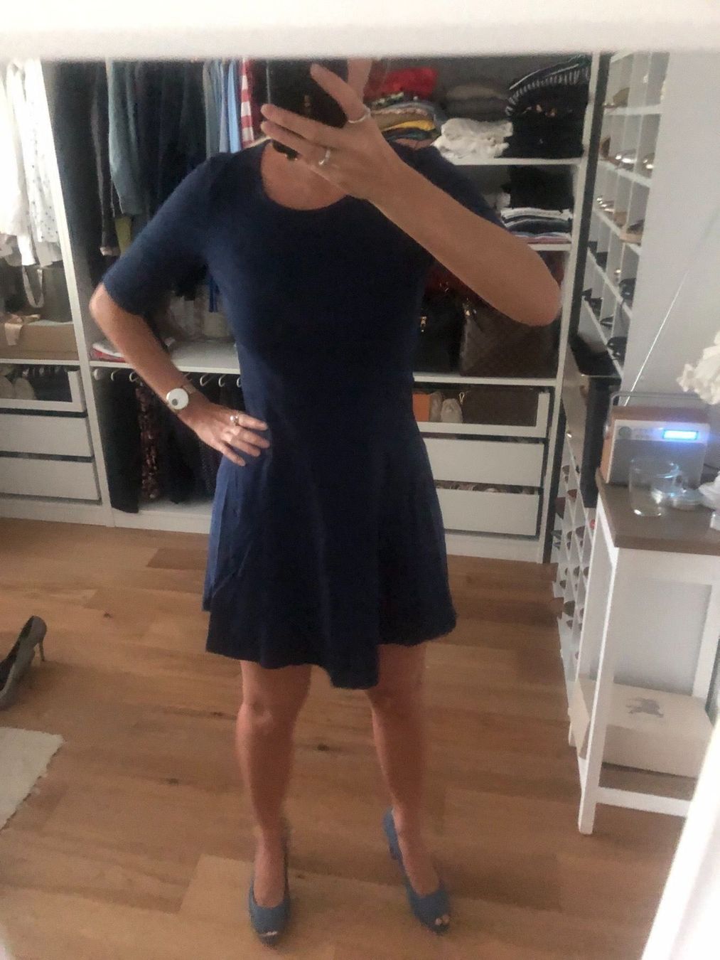 Vestiti: Blaues Kleid s Even&Odd – Nuovo (secondo la descrizione) da Pfaffhausen venduto da Klaras_second_hand 1