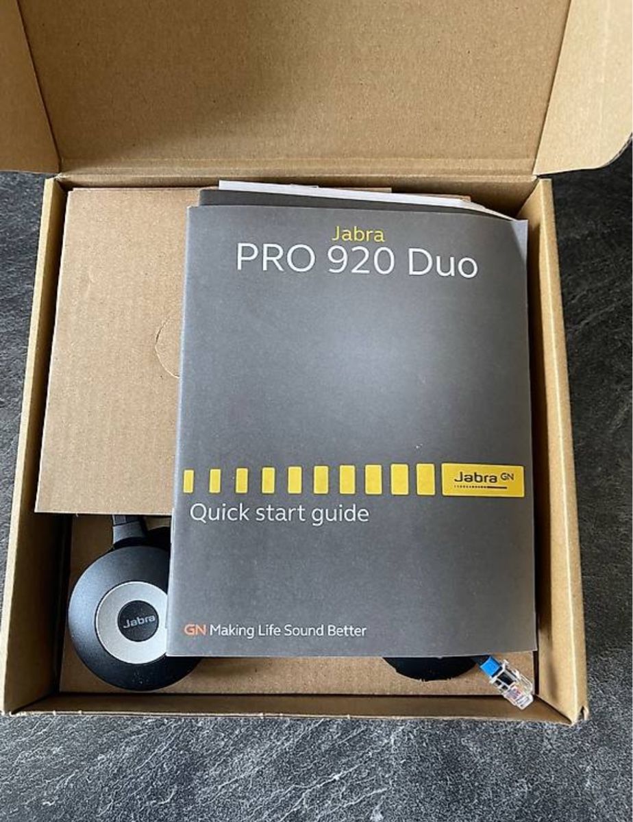 Jabra Cuffie: Headset Jabra Pro 920 Duo - NEU – Nuovo e nell'imballaggio originale da Neuenhof venduto da chontguet 1