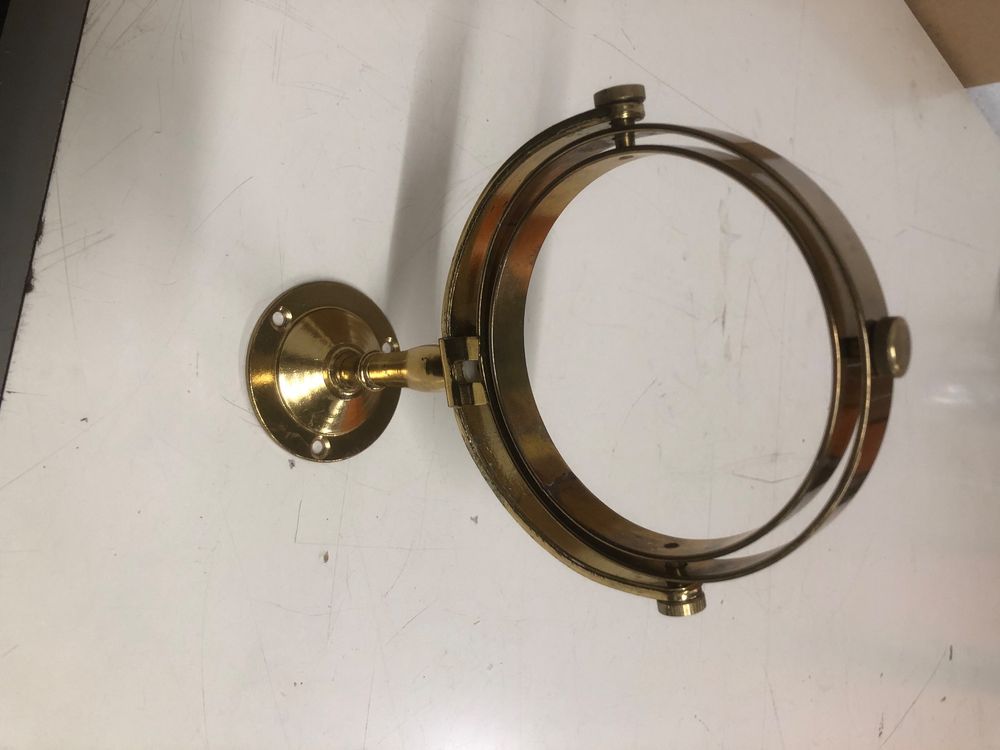 Lot De 2 Supports Vintage 4 Griffes Pour Lampe à Pétrole – Brûleur Métal Doré + Mèche Offerte