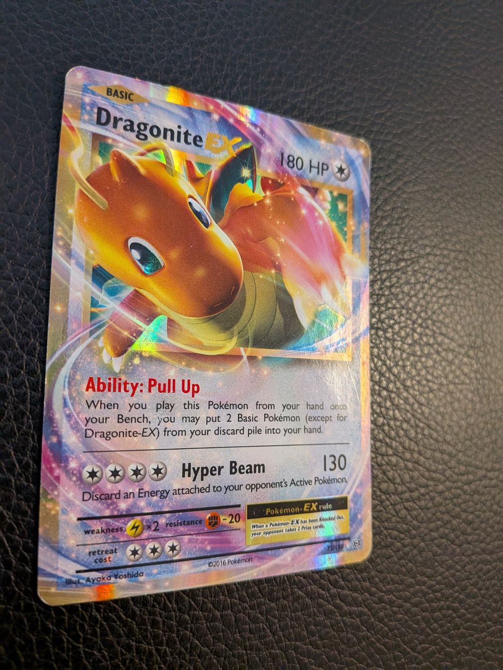 Pokémon Cartes à collectionner: 2016 Evolutions Dragonite EX 72/108 Ab 1 – D'occasion à Paradiso par Pkmn10 1