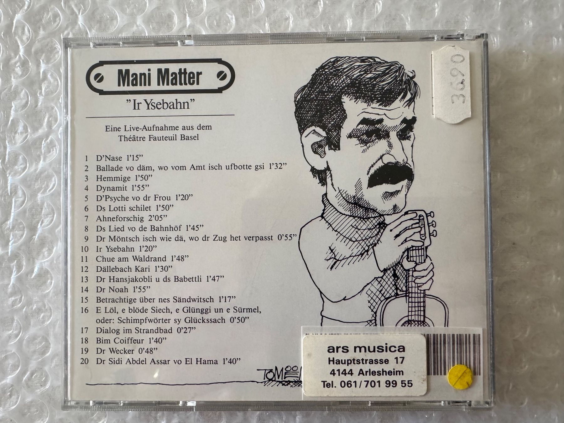CD: Mani Matter - Ir Ysebahn – Nuovo (secondo la descrizione) da Duggingen venduto da Kisha010 2