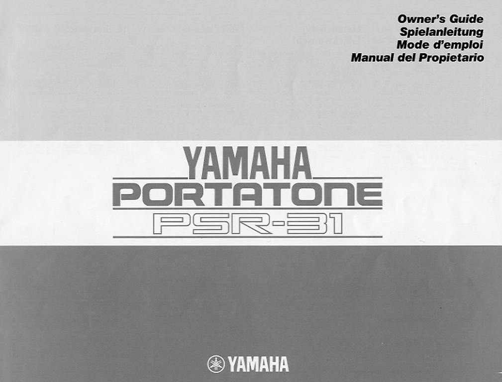 Yamaha Instruments de musique: Clavier Electronique Yamaha PSR-31 – D'occasion à Genève par fbe_ywk6 2