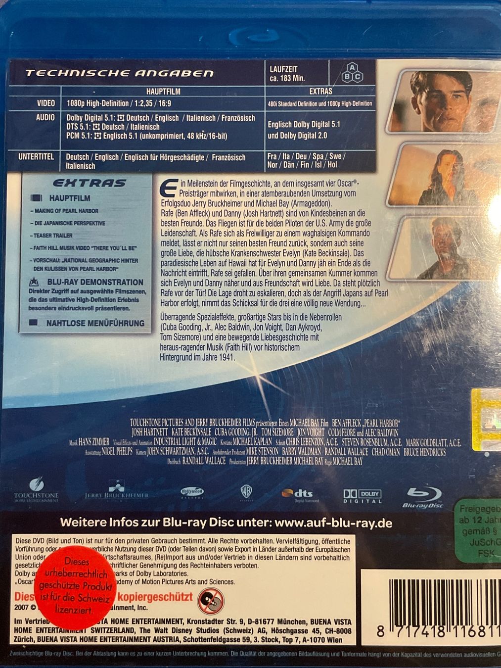 Alle DVDs: Pearl Harbor  (2006) – Gebraucht aus Waldenburg von Gonzo8 1