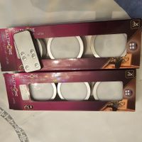 Baltimore LED Push Leuchten  5 stück- Weiss,