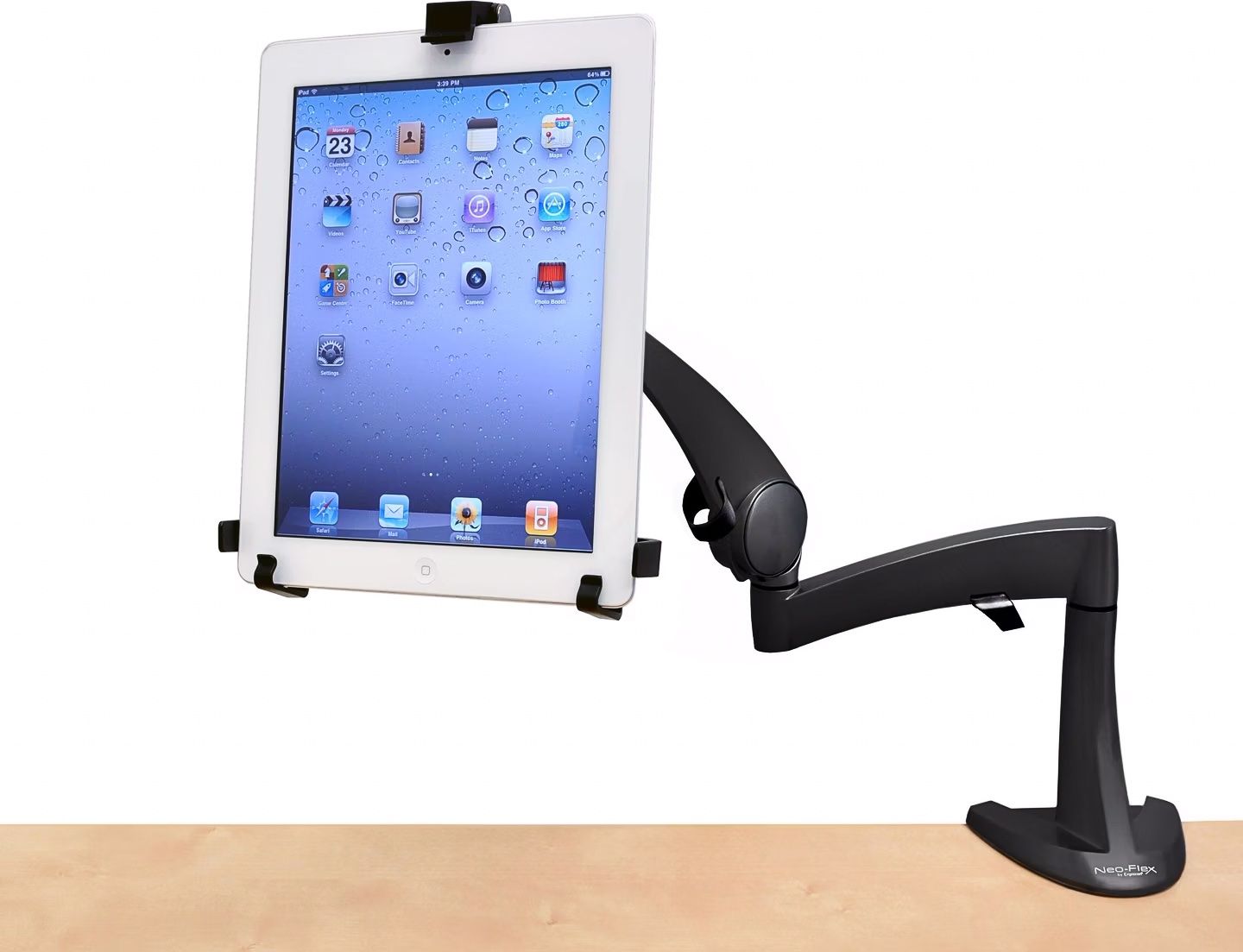 Bildschirmhalterung: Ergotron 45-306-101 Neo-Flex Desk Mount Bras pour Tablette – Neu (gemäss Beschreibung) aus Torny le Grand von cla_w6np 7