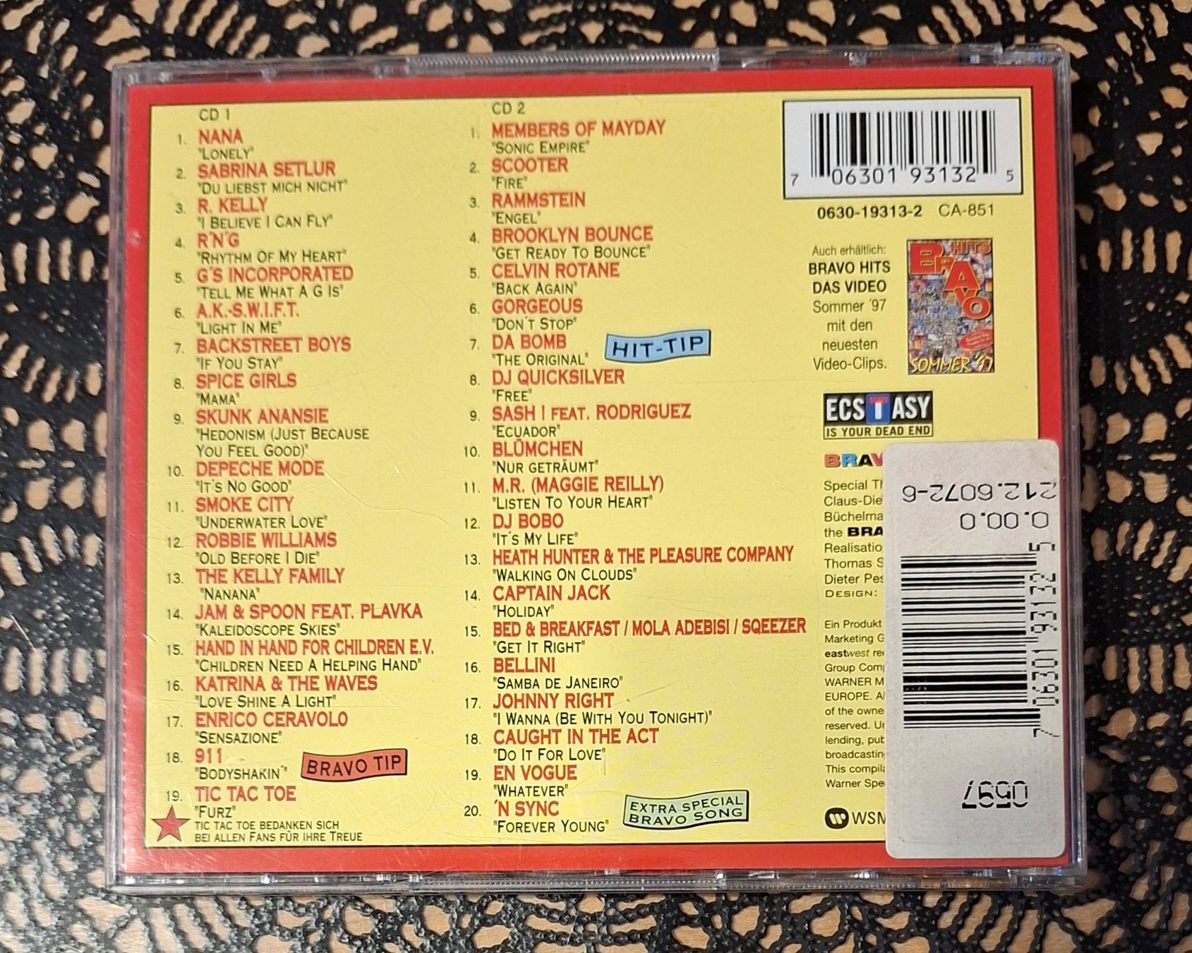CD: Bravo Hits 17, Doppel CD, 1997, 2CD Hit Compilation, Sampler – Usato da Amriswil venduto da Celini3 1