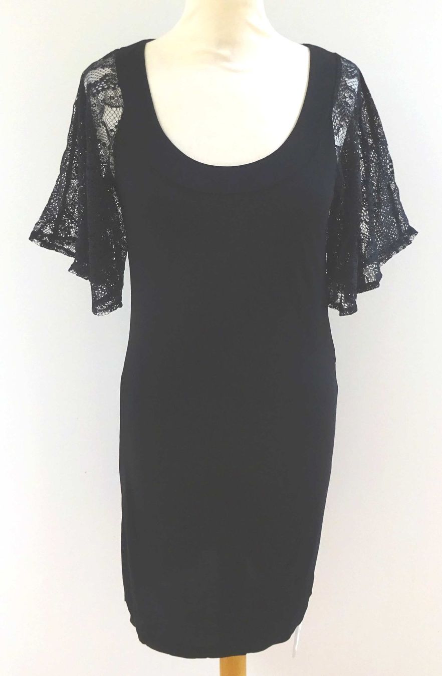 Vestiti: Even & Odd - Neues Kleid - schwarz - Grösse M – Nuovo e nell'imballaggio originale da Zofingen venduto da Justizia_01