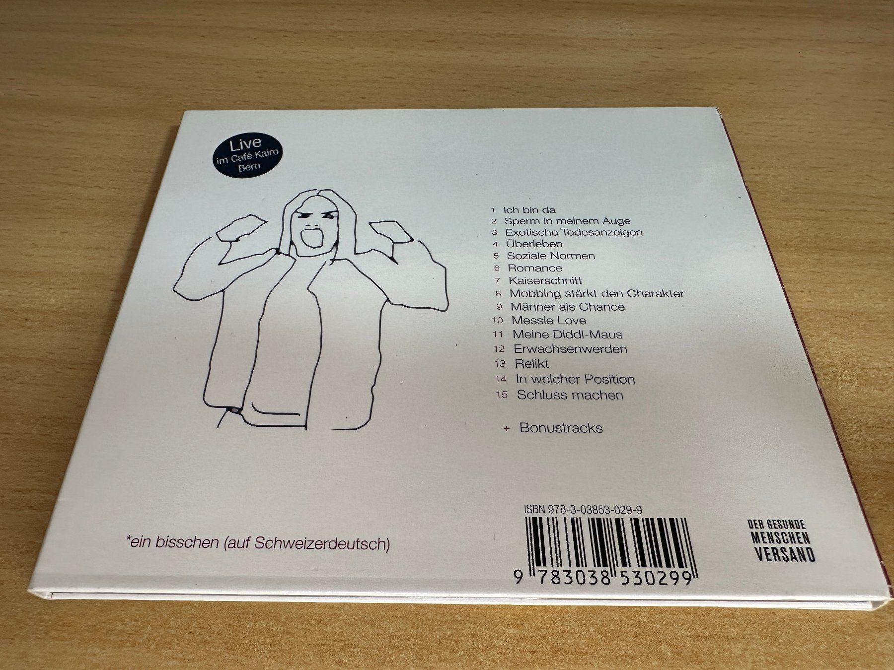 CD: Hazel Brugger – Hazel Brugger Passiert – Usato da Rikon im Tösstal venduto da Alpenmutz 1